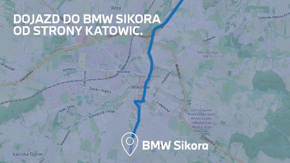 Dojazd od Katowic