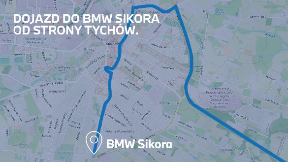 Dojazd od Tychów